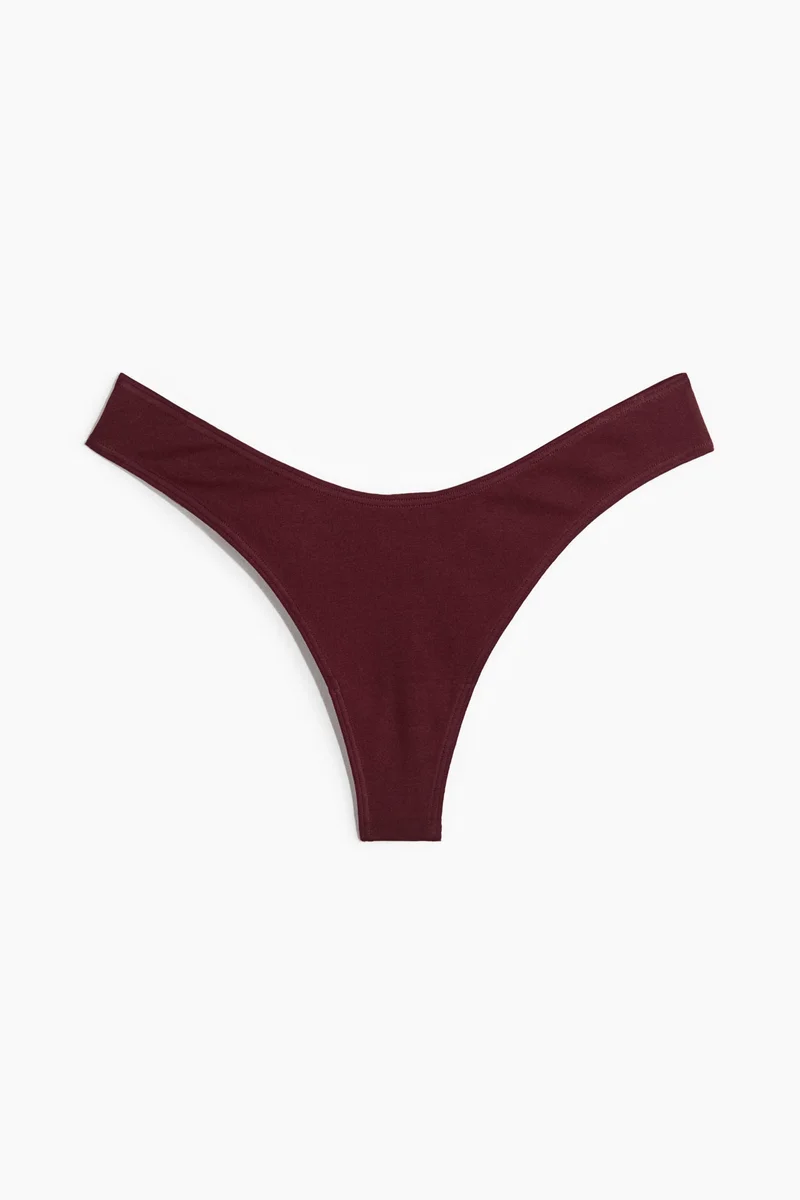H&M 10-pack cotton thong briefs
