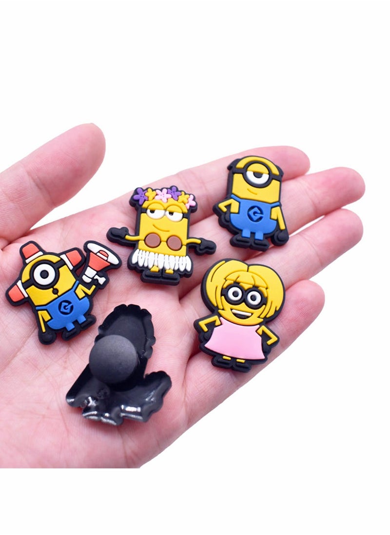 Excefore Shoe Charms for Crocs 17 Pcs Cartoon Croc Accessories Decoration for Crocs Shoes ​PVC Charms Bracelet Wristband for Men Women Kids Girl Boy  - Image 3