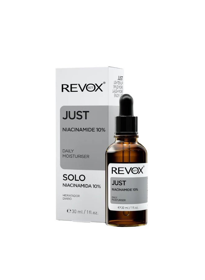 Revox B77 Just Niacinamide 10% Daily Moisturiser 30ml - Image 1