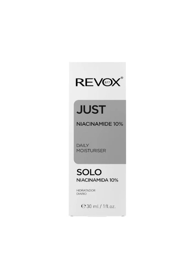 Revox B77 Just Niacinamide 10% Daily Moisturiser 30ml - Image 3