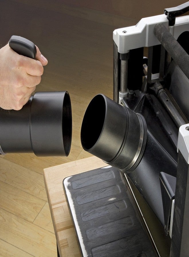 روكلر منافذ أدوات Dust Right مقاس 4 بوصات (عبوة من قطعتين) - المنفذ مناسب لخرطوم جمع الغبار مقاس 4 بوصات - خرطوم بلاستيكي صغير - تتضمن تجهيزات جمع الغبار منفذين ومشبكين معدنيين للخرطوم - Image 2