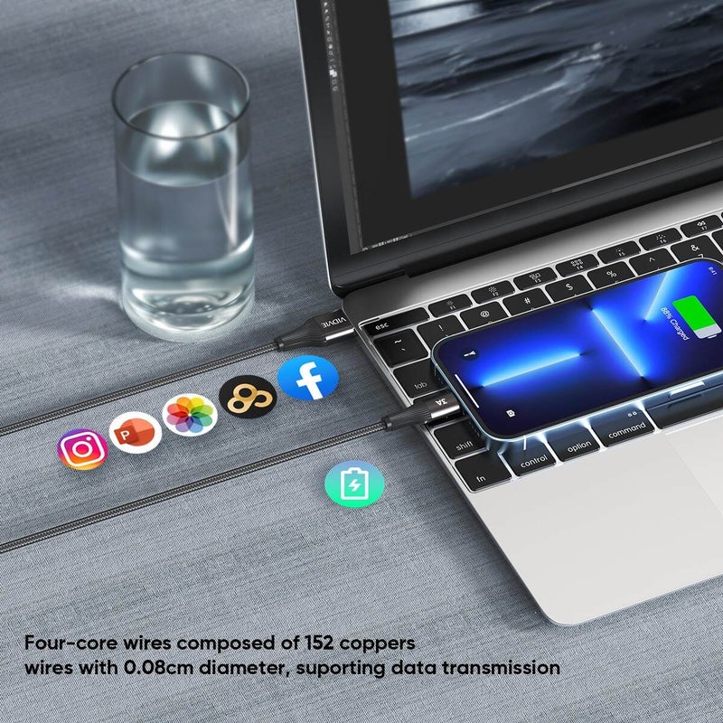 Vidvie High-Speed CB4038-3i Type C Data Cable   Reliable & Durable Connection - Image 2