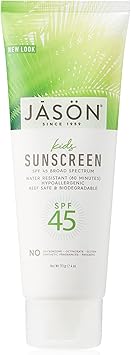 Jason Natural 8Jason Natural Cosmetics SPF45 Kids Sunblock 113 g Pack of 1  - Image 1