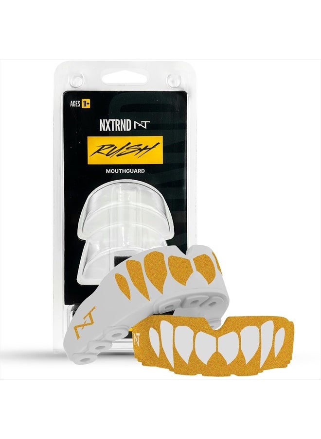 NXT NXTRND - 2 Pack Nxtrnd Rush Mouth Guard for Boxing and Other Sports (Gold) - Image 1