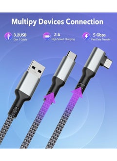 XICEN 16FT VR Link Cable for Meta Quest 3/Oculus Quest 2 Accessories and and PC/Steam VR, USB 3.2 to USB C Data Transfer Cord, 5Gbps High Speed VR Cable PC for Headset and Gaming PC  - Image 3