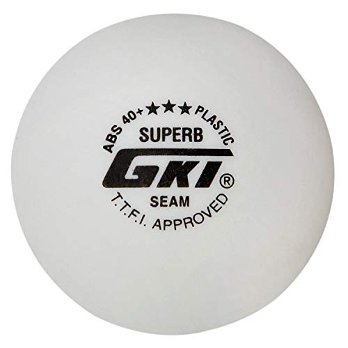 GKI Plastic Superb Table Tennis Balls Pack of 3, Multicolour - Image 5