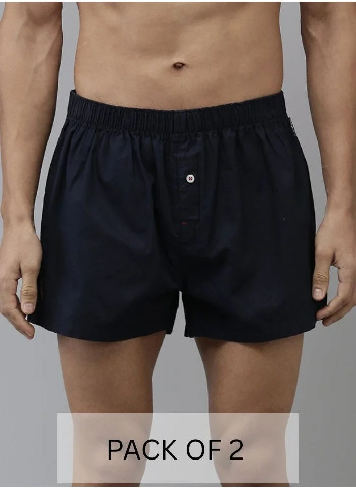 THE BEAR HOUSE Mens Cotton Boxers Multipack Soft Breathable Underwear for Men Loose Fit Comfortable Boxer Shorts for Daily Wear