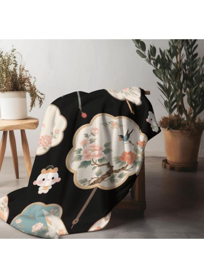 general Children's or student cartoon flannel thin blanket (warm and comfortable, suitable for sleep, games) 100cm*150cm - 1054 - Image 4