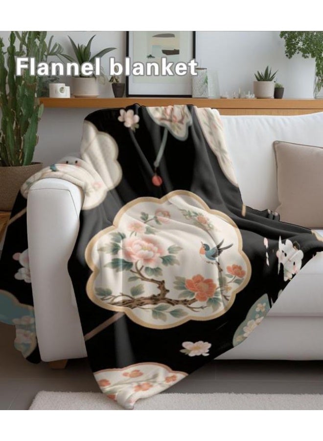 general Children's or student cartoon flannel thin blanket (warm and comfortable, suitable for sleep, games) 100cm*150cm - 1054 - Image 3