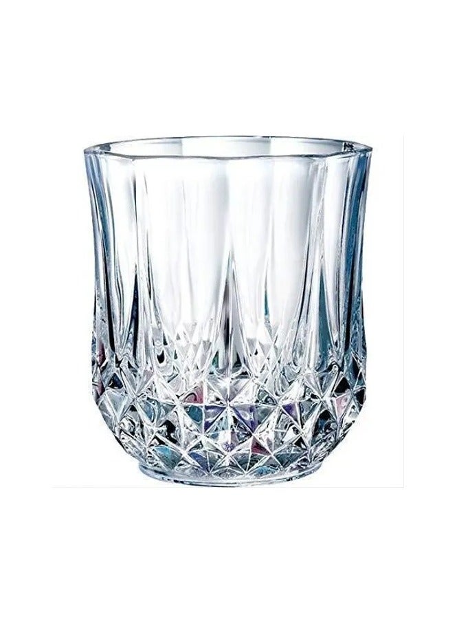 VIO Crystal Glasses Old Fashioned Glasses Drinking Glasses Water Glasses Cocktail Mocktail Spirit Glasses Pack of 6