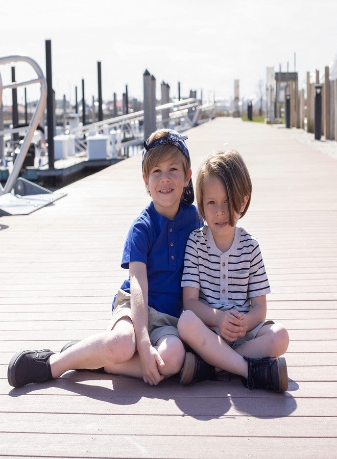 Brix Boys Short Sleeve Shirts - Toddler Baby Clothes 3- Pack Pocket Henley Tees. 3T - Image 3