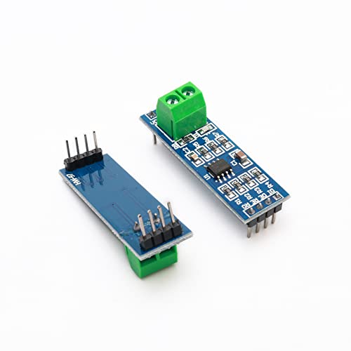 JIUWU 5Pcs MAX485 Transceiver Module, Featuring Chip, Serves as a TTL UART Serial to RS485 Instrument Interface Module. RS-485 Communication Transceiver Operates at 5V Designed for SCM Development Boards - Image 5