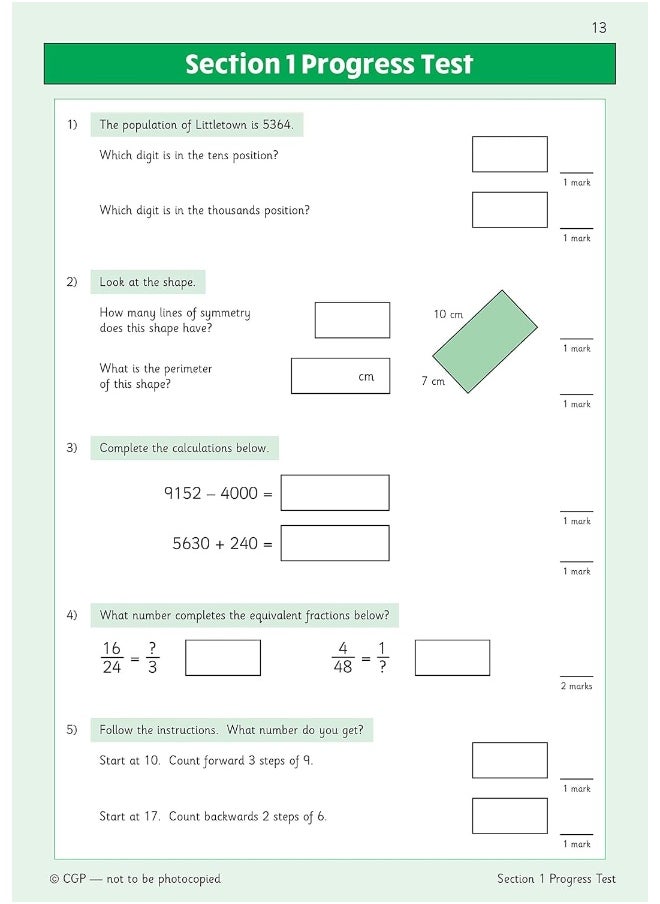 null - KS2 Maths Year 4 Mental Arithmetic Targeted Question Book (includes Online Answers & Audio Tests) - Image 1