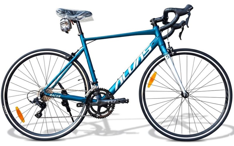 الفاس دراجة الطريق ALVAS RACER – أداء احترافي بإطار ألومنيوم خفيف وتصميم رياضي أنيق - Image 1