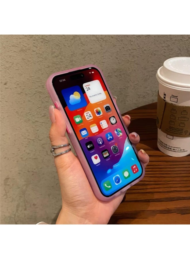 Cover Matte Transparent Magnetic Wireless Charging Case Compatible with iPhone 13 / 14 – Shockproof Hard Protective Cover, Slim Fit Design (White) - Image 2