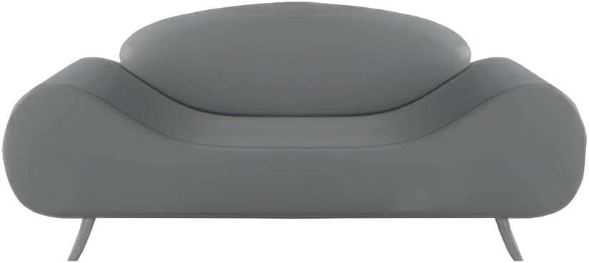 Modern 2-Seater Sofa in Grey