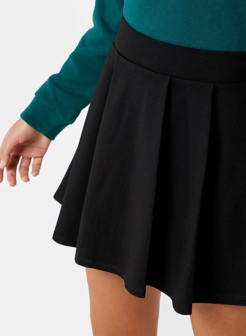 FOREVER 21 Pleated Mini Skirt