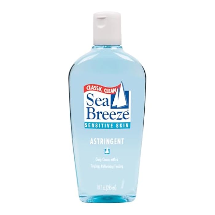 Seabreeze Sea Breeze Astringent Sensitive Skin - Facial Cleanser with Natural Oils for Deep Pore Cleansing and Acne Control - Refreshing Face Cleanser - 10 oz - Image 1