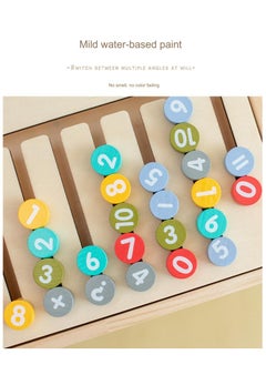 TARZ Wooden Montessori Educational Toys for Kids 2 3 4 5 6 7 8 Years Old, Alphabet Learning Toy, 34 Cards, Color Shape Matching Slide Puzzles Brain Teaser Board Games for Preschool Kindergarten Homeschool  - Image 5