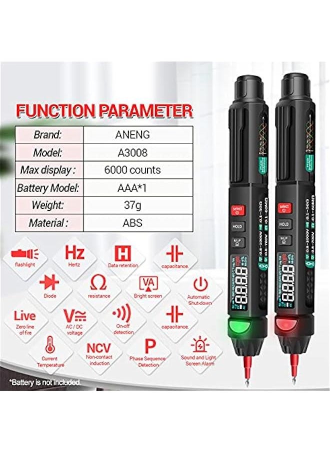 MOXO Multimeter Tester with LCD Display A3008)  - Image 4