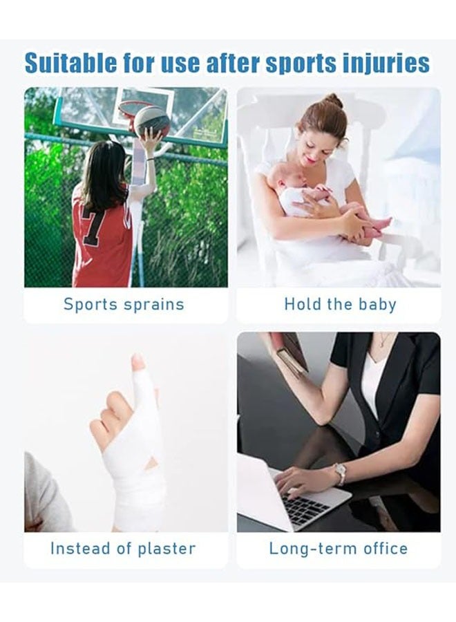 عام أشرطة، ضغط، دعامة معصم، تعافي من التواء المعصم، دعم مزدوج لوح الألمنيوم، دعم مفصل المعصم، دعامة ثابتة، دعامة معصم - Image 5