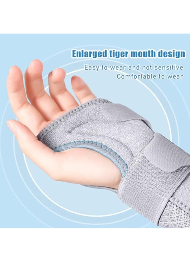 عام أشرطة، ضغط، دعامة معصم، تعافي من التواء المعصم، دعم مزدوج لوح الألمنيوم، دعم مفصل المعصم، دعامة ثابتة، دعامة معصم - Image 3