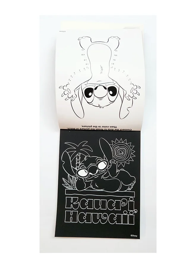 Disney Stitch Scratch Art
