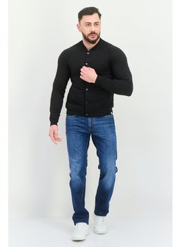 Sovereign Code Men Textured Jacket Shirt, Black  - Image 4