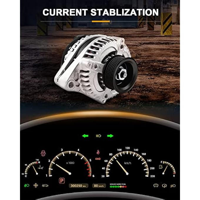 ROADFAR Alternator Replacement for Acura MDX 2003-2009 For Acura RL TL 2004-2008 For Honda Ridgeline 2006-2008 11151, AND0339, 31100-RYP-A01 - Image 3