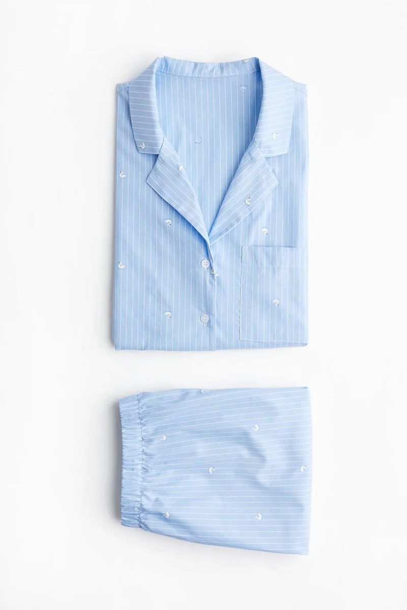H&M Pyjama shirt and shorts