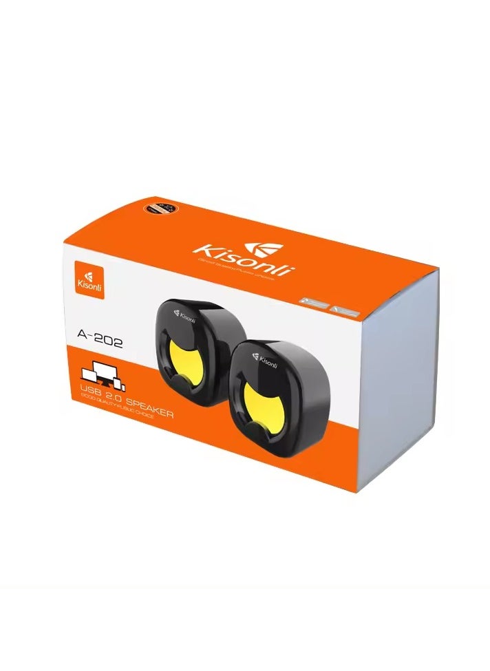 Kisonli - Kesunli a-202 mini laptop speaker Product: 3W*2 - Image 1