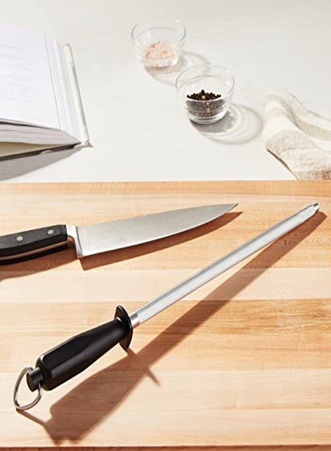 Dexter Russell 30505 Val-U (30505) Sharpening Steel, 12", DEXSTEEL Stain Free, high Carbon Steel, Polypropylene Handle, Black, NSF - Image 4