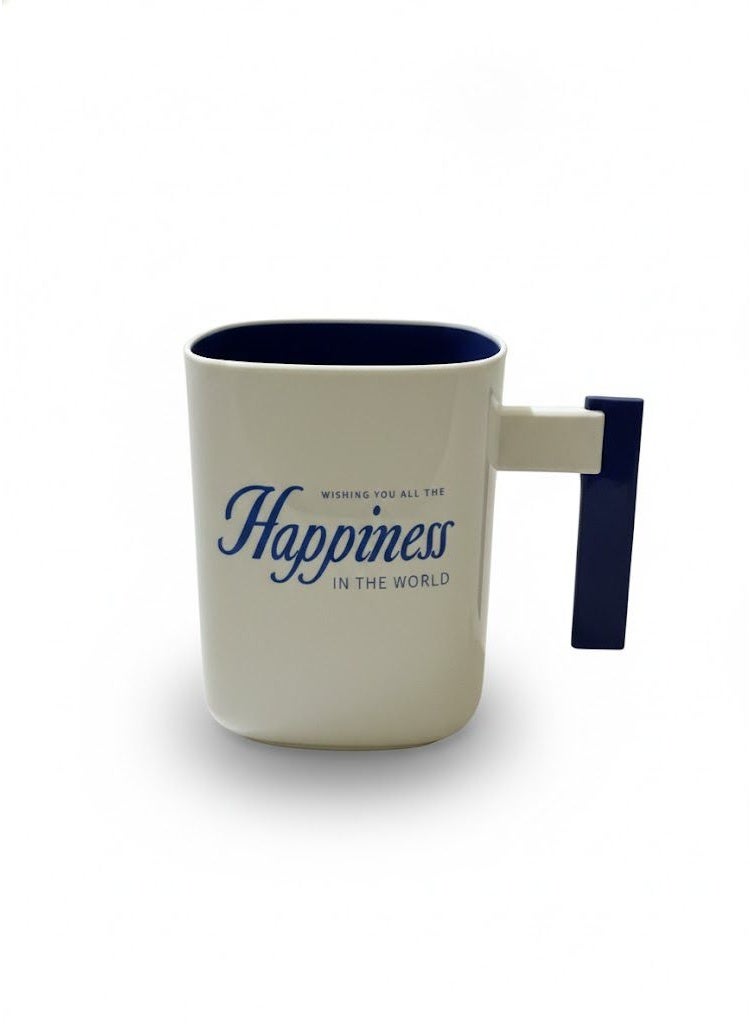 هابينيس كوب قهوة ذكي مانع للانسكاب بمقبض متوازن | كوب بلاستيك عالي الجودة خالٍ من BPA للمشروبات الساخنة والباردة | آمن للأطفال، للاستخدام المنزلي والمكتبي بتصميم فريد وعصري - Image 4