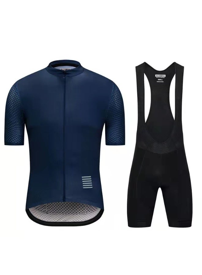 KUYING New Men's And Women's Summer Cycling Suit Set - Image 1