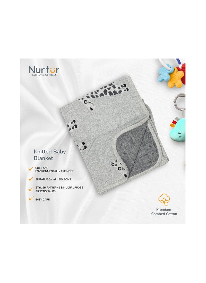 Nurtur Soft Baby Blankets for Boys & Girls Blankets Unisex for Baby 100% Combed Cotton Soft Lightweight  Official Nurtur Product  TRHA24220  - Image 2