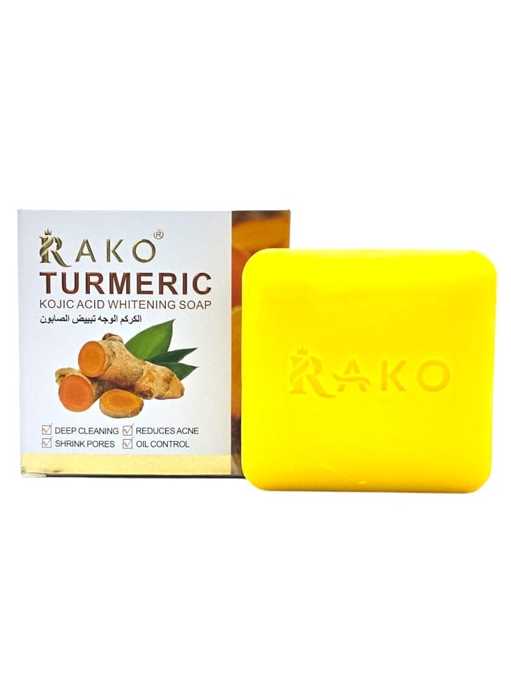RAKO Facial Soap with Turmeric - 100 gm