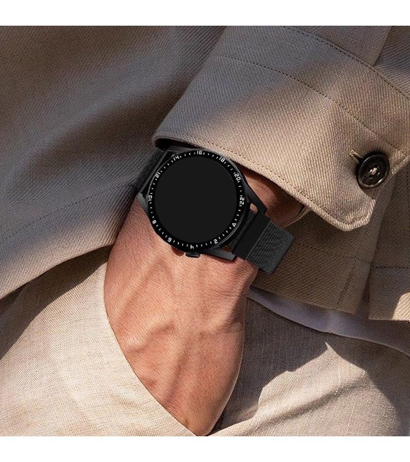سوار مغناطيسي من نوع ميلان بمقاس 22 ملم لساعات Galaxy Watch 4 و5 و6 و7 وGear S3 - Image 5