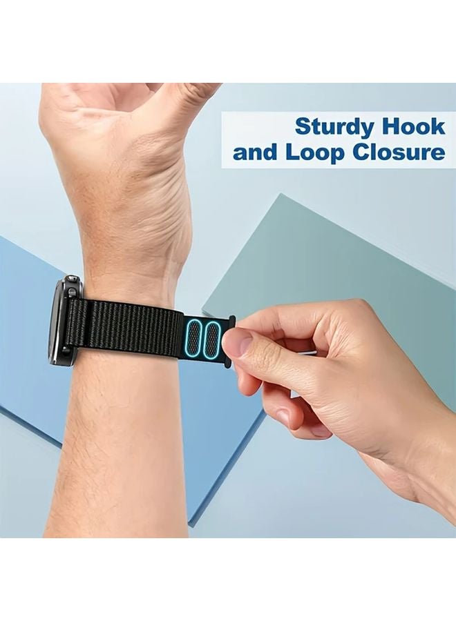 Samsung Galaxy Watch 8 44mm Sea Shell Nylon Strap with TPU Case Durable Replacement Band - Image 5