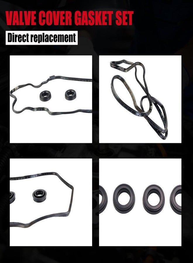 AUCERAMIC VS50741R Engine Valve Cover Gasket Set Fit for 2006-2015 Honda Civic 2016-2017 HR-V 2013-2015 Acura ILX 1.8L 2.0L L4 12341RNAA01 - Image 5