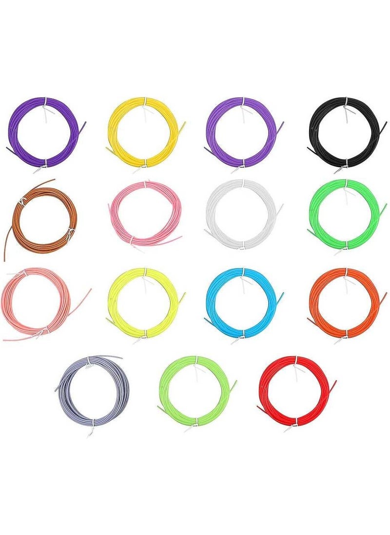 15 Different Mixed Color Pcl Filament - 3m - pzsku/ZF27FB29699CC9E80006FZ/45/_/1730297528/e7f403c6-608c-42c4-b111-8b949dadb0c0