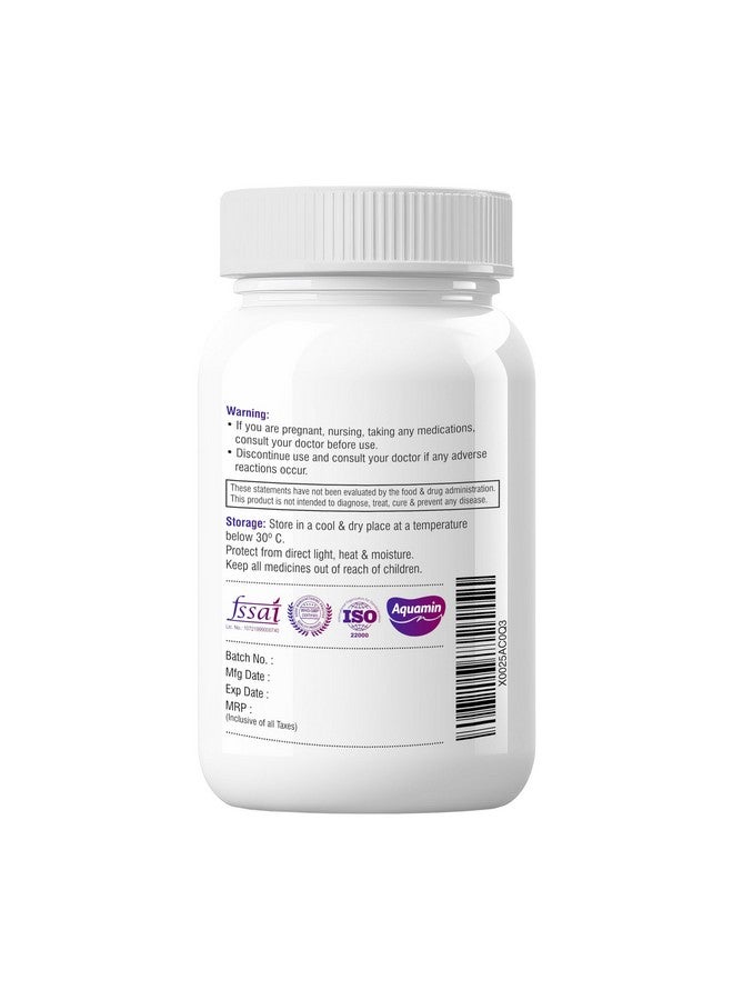 Biotrex Nutraceuticals Trio Magnesium Complex Enriched With Magnesium L- Threonate, Aquamin Citrate & Magnesium Glycinate, Highly Bioavailable Forms of Magnesium, Supports Healthy Nerve & Brain Health, Supports Healthy Sleep - 60 Veg Capsules - Image 3