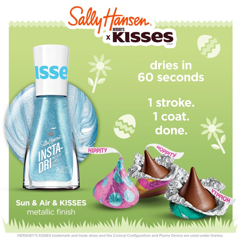 Sally Hansen Insta-Dri x Hershey's Kisses - Sun & Air & Kisses, 0.3oz - Image 4