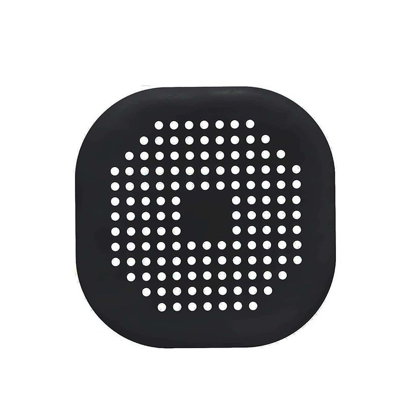 Sewer floor drain plug with suction cup floor drain pad kitchen bathroom anti-blocking hair filter Ash - Image 3