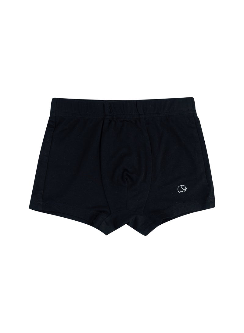 Anvi Baby Organic Bamboo Boxer Brief Underwear Set Of 3- Grey/White/Black  - Image 2