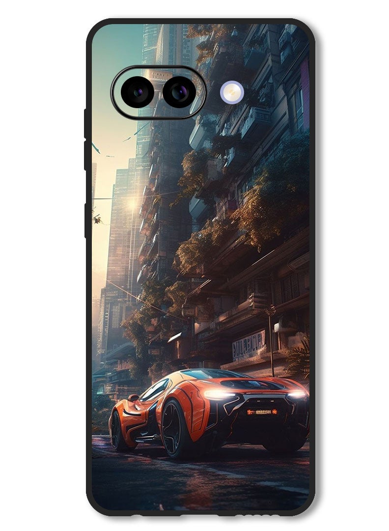 Theodor Case Compatible with Google Pixel 9A Protection Shockproof Bumper Cover Car (15) - Image 1