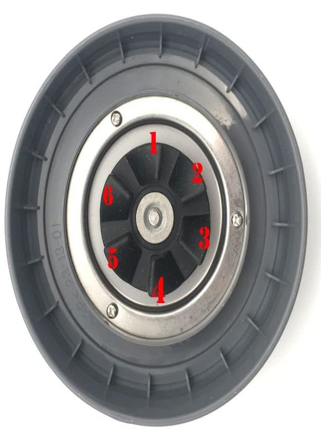 جويستار قطعتان بديلتان مُحسّنتان من جويستار لشفرة استخلاص كروس برو مع حصيرة مطاطية، متوافقة مع خلاط نوتري بوليت NB102 من سلسلة 900 واط وسلسلة NB101/NB101B/NB101S من سلسلة 600 واط - Image 4