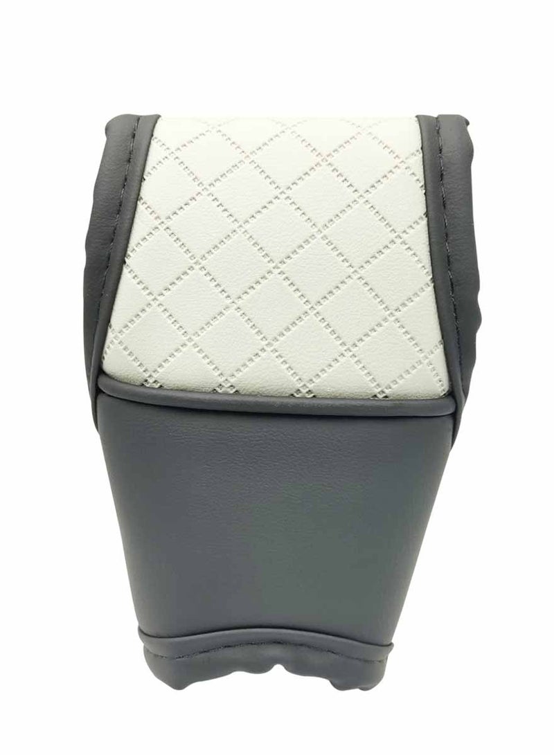 Roca Gear knob Cover High Grade PU Leather For Automatic Car Gear Shift knob Cover Premium Quality - Image 2