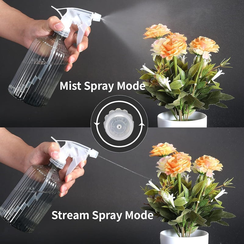 ONEDONE Watering Can Indoor Plants, Small Watering Can 34oz Long Spout Watering Can for Indoor House Plants Outdoor Garden Flowers w Spray Bottle, Squeeze Bottle - Image 5