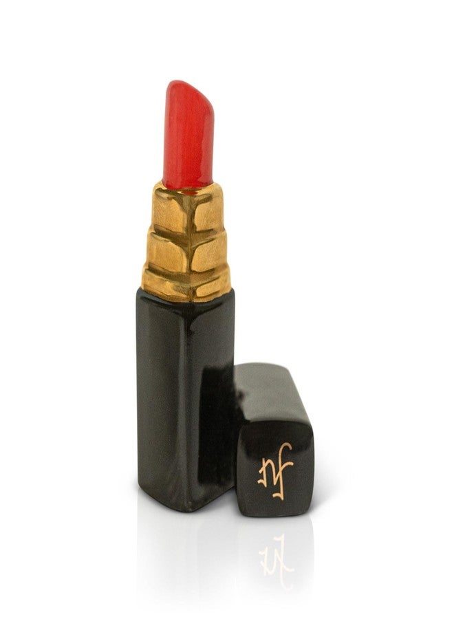 nf nora fleming Nora Fleming Hello, Gorgeous! (Lipstick) A407 Hand-Painted Ceramic Décor - Everyday Minis for The Home and Office - Image 1