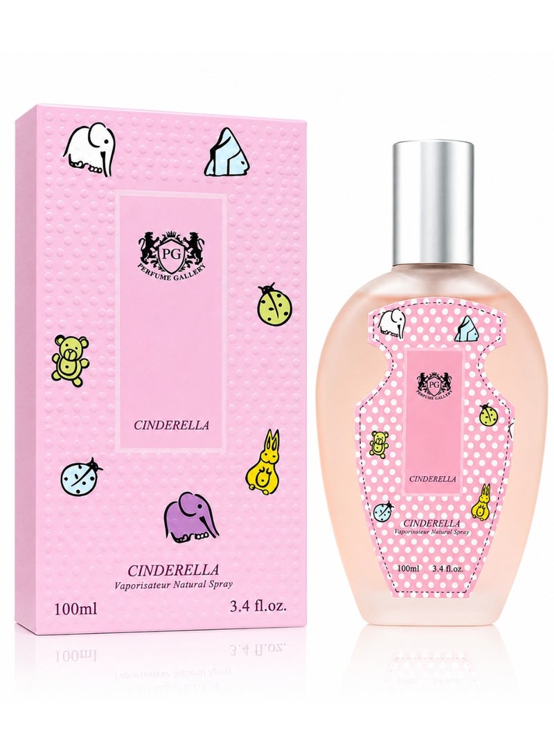 Cinderella Perfume Gallery Cinderella Kids Perfume 100ml – Gentle and Soft Fragrance Spray for Children - Image 2